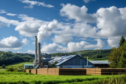 Biomasse  :  solution pour réduire l'impact environnemental.